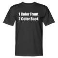 1 Color Front 2 Color Back
